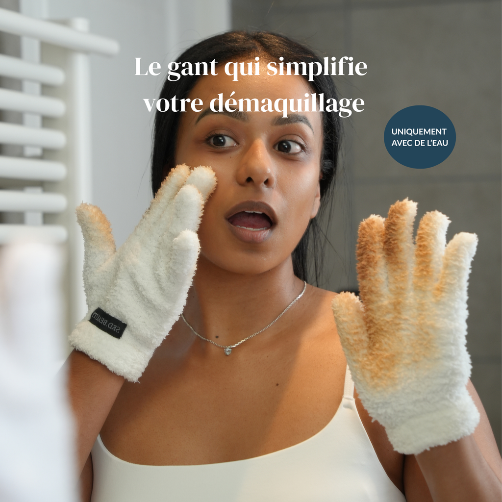 Gant Démaquillant Réutilisable