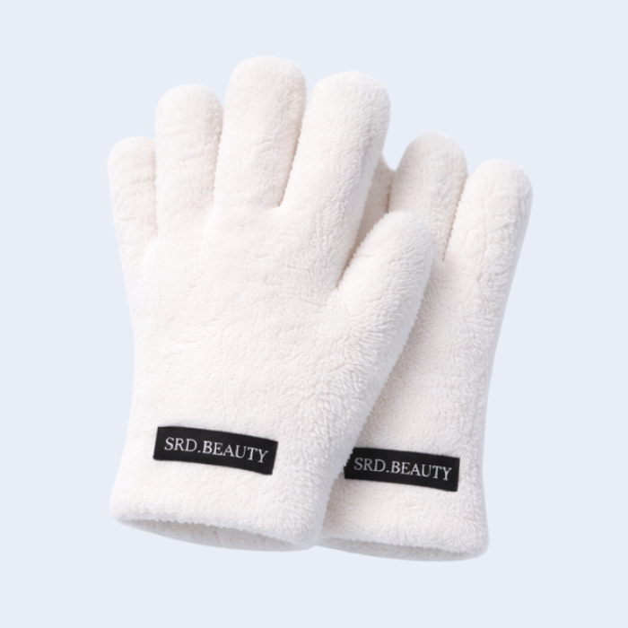 Gant Démaquillant Réutilisable - Gris