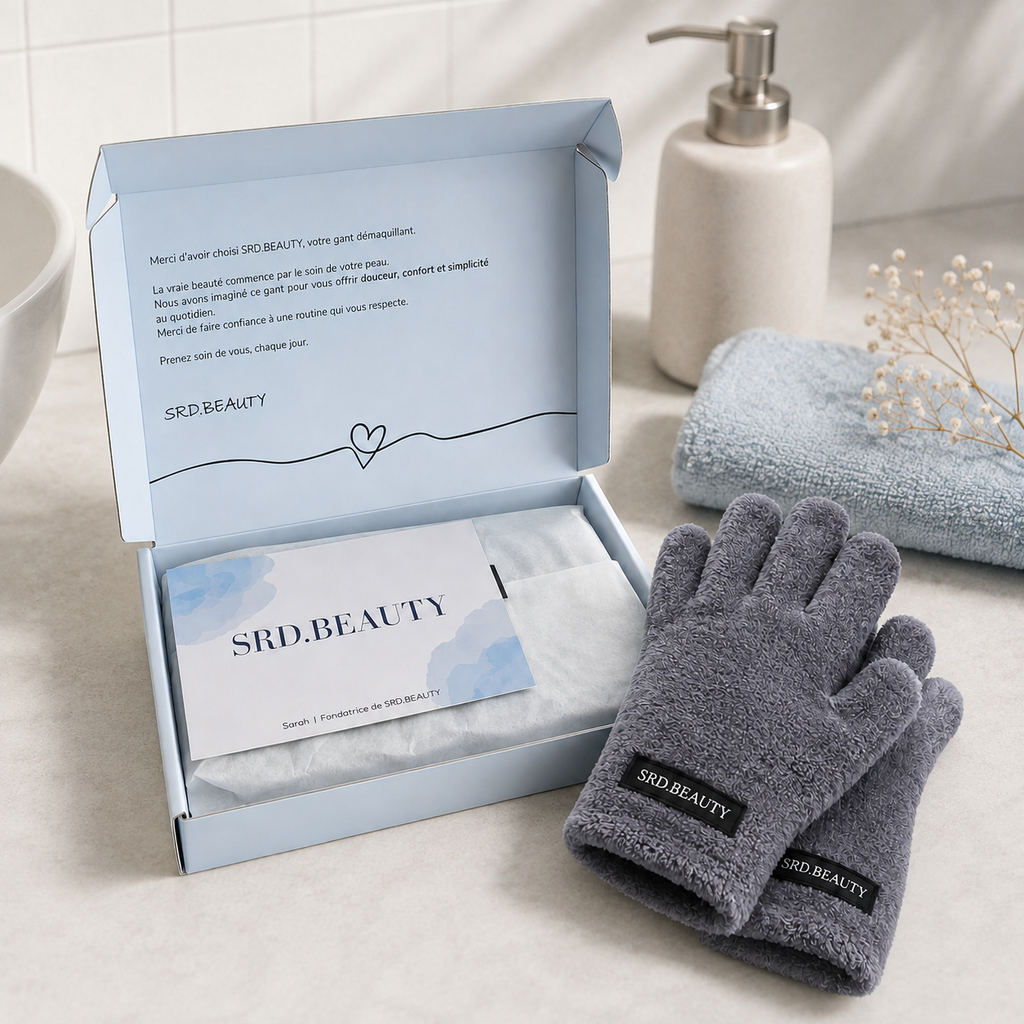 Gant Démaquillant Réutilisable