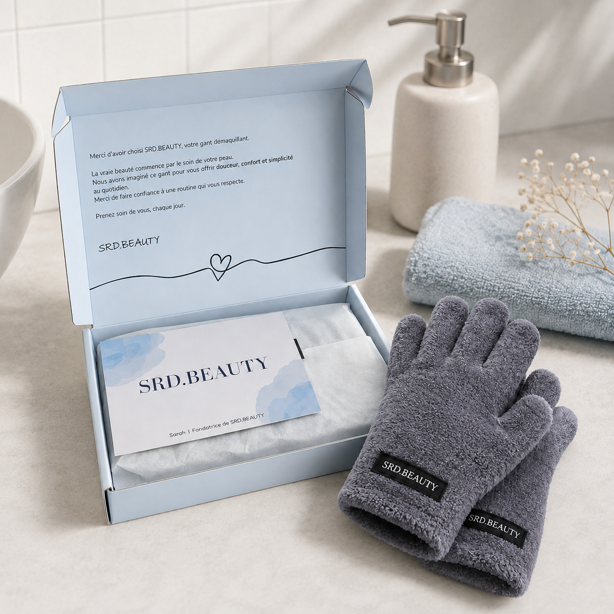 Gant Démaquillant Réutilisable
